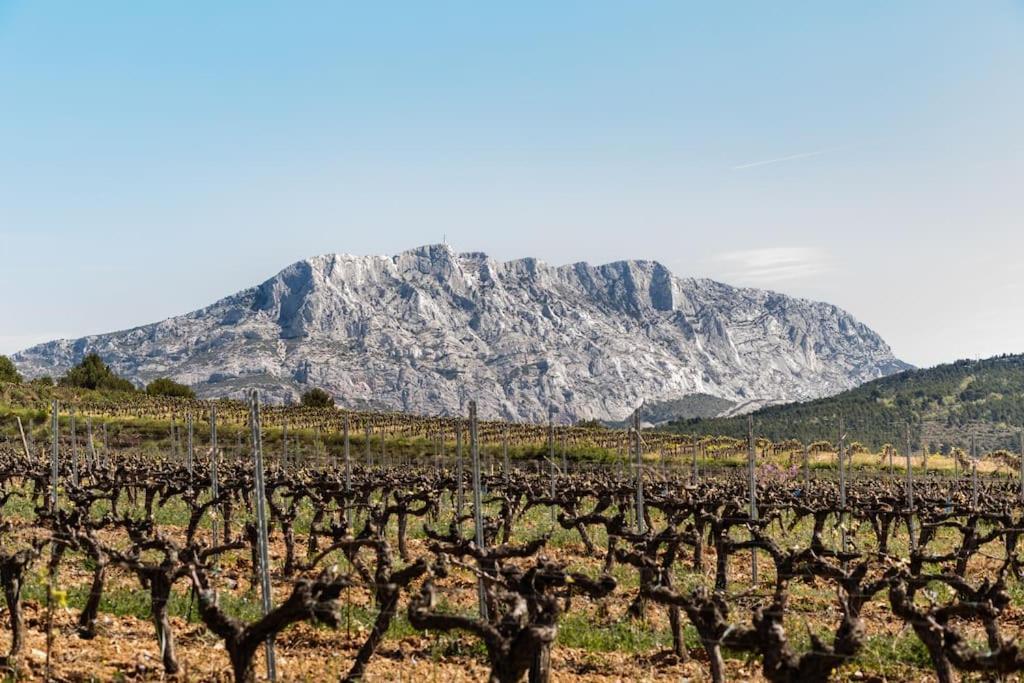 La Bastide - Le Grenache - Le Syrah Au Domaine Chateau Henri Bonnaud Le Tholonet ภายนอก รูปภาพ